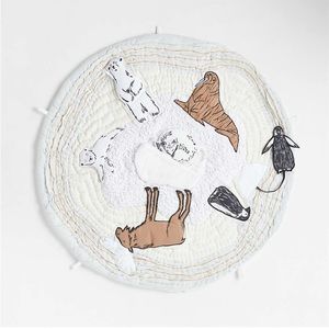 Crate and Barrel Arctic Pals Baby Activity Play Mat